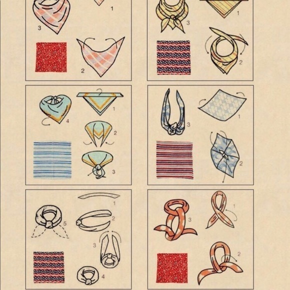 🌸NWOT Madewell Silk Bandana flower black - Picture 4 of 4